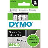 DYMO Schriftbandkassette D1 S0720530 12mmx7m schwarz auf weiß