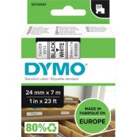 DYMO Schriftbandkassette D1 S0720930 24mmx7m schwarz auf weiß