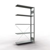 SCHULTE Regal MULTIplus150 12735 Anbauregal 2.000x1.000x300mm 5Böden verzinkt