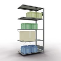 SCHULTE Regal MULTIplus150 12765 Anbauregal 2.000x1.000x600mm 5Böden verzinkt