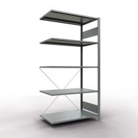 SCHULTE Regal MULTIplus150 12765 Anbauregal 2.000x1.000x600mm 5Böden verzinkt