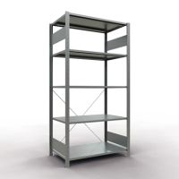 SCHULTE Regal MULTIplus150 12760 Grundregal 2.000x1.000x600mm 5Böden verzinkt