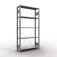 SCHULTE Regal MULTIplus150 12730 Grundregal 2.000x1.000x300mm 5Böden verzinkt