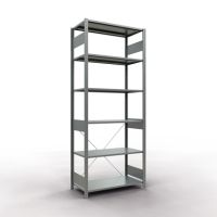 SCHULTE Regal MULTIplus150 12751 Grundregal 2.500x1.000x500mm 6Böden verzinkt