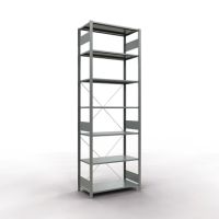 SCHULTE Regal MULTIplus150 12752 Grundregal 3.000x1.000x500mm 7Böden verzinkt