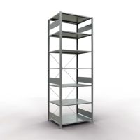 SCHULTE Regal MULTIplus150 12582 Grundregal 3.000x1.000x800mm 7Böden verzinkt