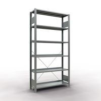 SCHULTE Regal MULTIplus85 17707 Grundregal 2.000x1.000x300mm AL verzinkt
