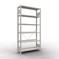 SCHULTE Regal MULTIplus85 36007 Grundregal 2.000x1.000x300mm AL lichtgrau