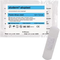 aluderm Pflaster aluplast Strips 1009155 1,9x7,2cm 10 Stück