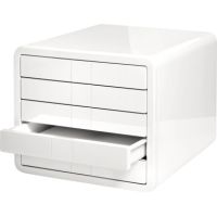 HAN Schubladenbox i-Box 1551-12 DIN C4 5Schubfächer weiß