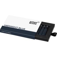 Montblanc Tintenpatrone 128199 mitternachtsblau 8 Stück