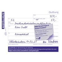 Avery Zweckform Quittung 1255 A6 100Blatt