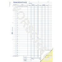Avery Zweckform Kassenabrechnung 1227 A4 2x50Blatt
