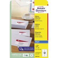 Avery Zweckform Etikett J8177-25 99,1x42,3mm weiß 300 Stück