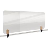 Legamaster Tischtrennwand ELEMENTS Acryl 7-209712 60x160cm KL transparent
