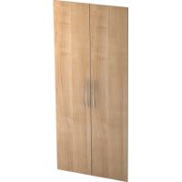 Schrankwand Basic Türen 5 OH/410T/N Nußbaum