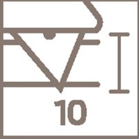 MARTOR Sicherheitsmesser Secunorm 17500102 schwarz/blau