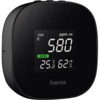 Hama Luftqualitätsmesser Safe 186434 CO2, Temperatur, Luftfeuchte