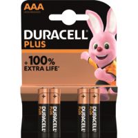 DURACELL Batterie Plus Micro AAA LR03 141117 4 Stück