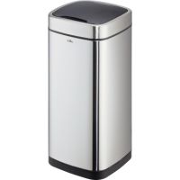 DURABLE Abfalleimer NO TOUCH 342323 Edelstahl 35l