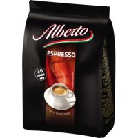 Alberto Kaffee Kaffeepads Espresso 36 Stück