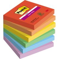 Post-it Haftnotiz 654-6SS-PLAY 76x76mm 90Blatt 6St.