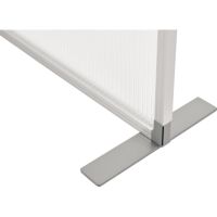 magnetoplan Raumteiler 110388 100x180x50cm transparent