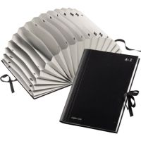 PAGNA Vorordner 24211-04 DIN A4 A-Z 20Fächer PVC/Hartpappe schwarz