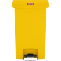 Rubbermaid Tretabfalleimer Slim Jim 1883575 Kunststoff 50l gelb