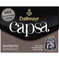 Dallmayr Kaffeekapsel capsa Ristretto 10 Stück