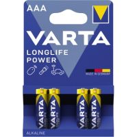Varta Batterie Longlife Power 04903121414 AAA 1,5V 4 Stück