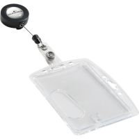 DURABLE Namensschild 801219 54x85mm mit Metallclip 10 Stück