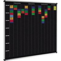 Ultradex Stecktafel PLANRECORD 1007 620x440x22mm schwarz