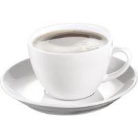 Esmeyer Kaffeetasse Bistro 433-255 Untertasse weiß 6 Stück