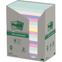 Post-it Haftnotiz Recycling Notes 655-1RPT 127x76mm sortiert 16 St.