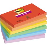 Post-it Haftnotiz Super Sticky 655-6SS-PLAY 127x76mm sort 6 St.