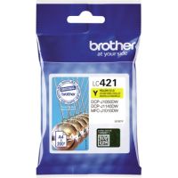 Brother Tintenpatrone LC421Y 200Seiten gelb
