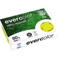 Clairefontaine Forever Evercolor/40031C A4 intensiv gelb 80g 500 Blatt