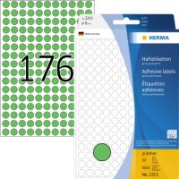 HERMA Markierungspunkt 2215 8mm Papier grün 5.632 Stück