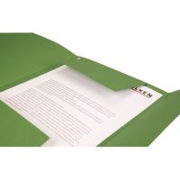Falken Jurismappe 80004161 DIN A4 3 Klappen Karton grün
