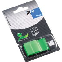 InFO Flags Heftstreifen 7727-99 25x43mm 50Streifen grün