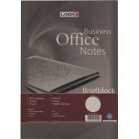 Landre Briefblock 100050116 DIN A4 Recycling 50Blatt kariert