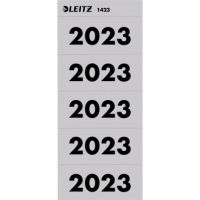 Leitz Jahresschild 2023 14230085 grau 100 Stück