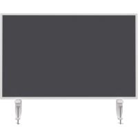 magnetoplan Tischtrennwand VarioPin 1108001 800x500mm grau