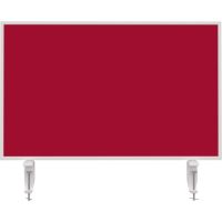magnetoplan Tischtrennwand VarioPin 1108006 800x500mm rot