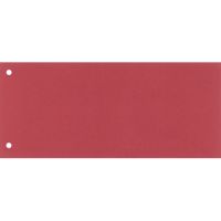 Trennstreifen 10,5x24cm rot 100 Stück