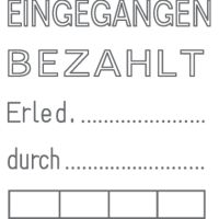 trodat Professional 4.0 5440/L 74552 Datumstempel Texte bl/rt
