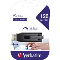 Verbatim USB-Stick V3 49189 128GB USB 3.0 grau
