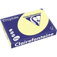 Clairefontaine Tropheé Papier/1248C A4 gelb 120g 250 Blatt