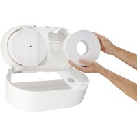 Aquarius Toilettenpapierspender Jumbo 7186 weiß